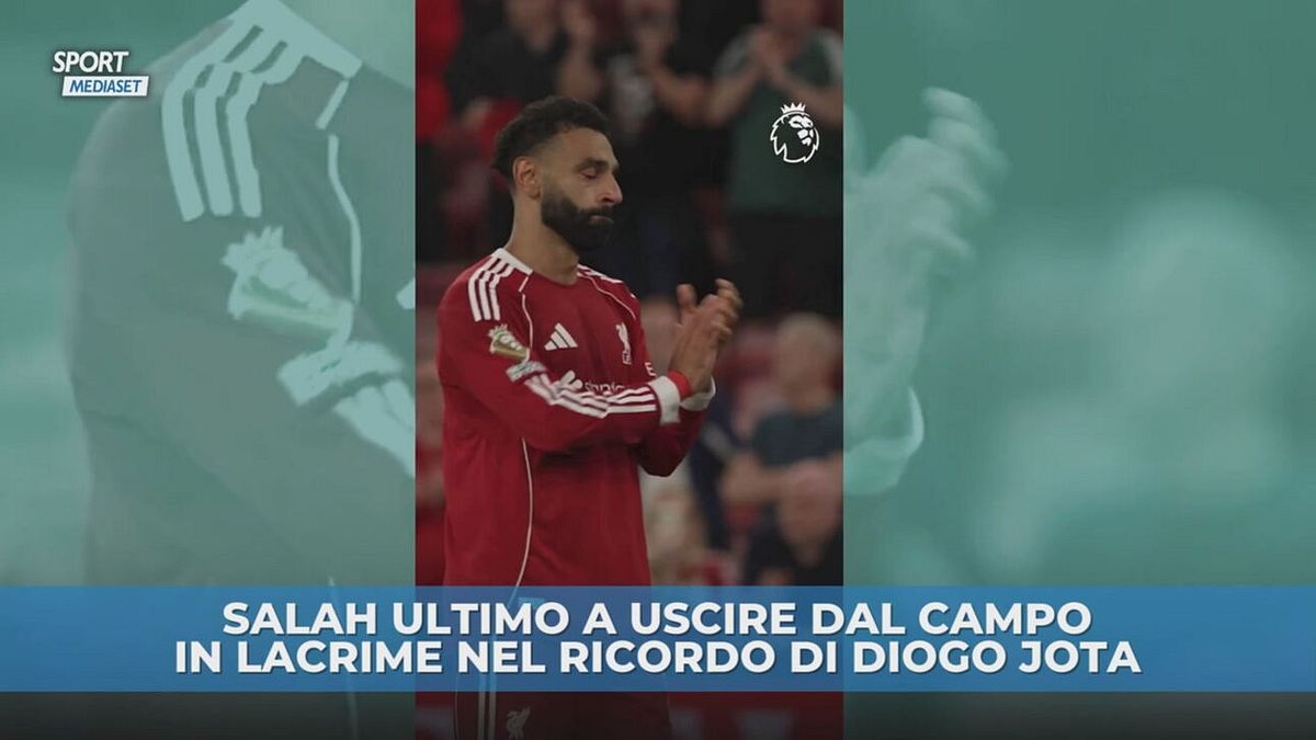 Salah in lacrime per Diogo Jota