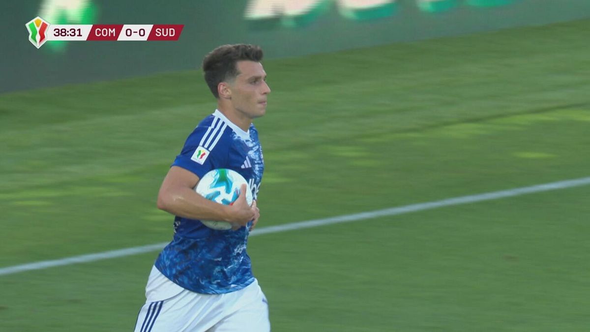 39' | Gol di Douvikas (Como-Sudtirol 1-1)