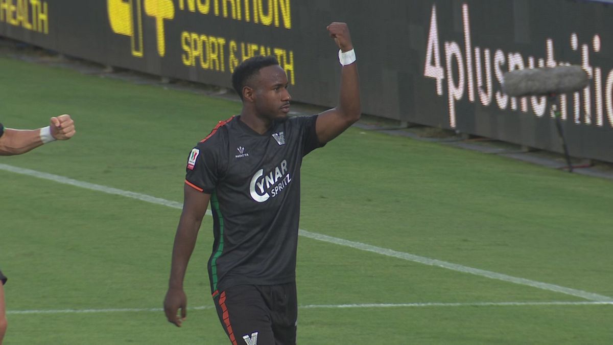 89' | Gol di Yeboah (Venezia-Mantova 4-0)