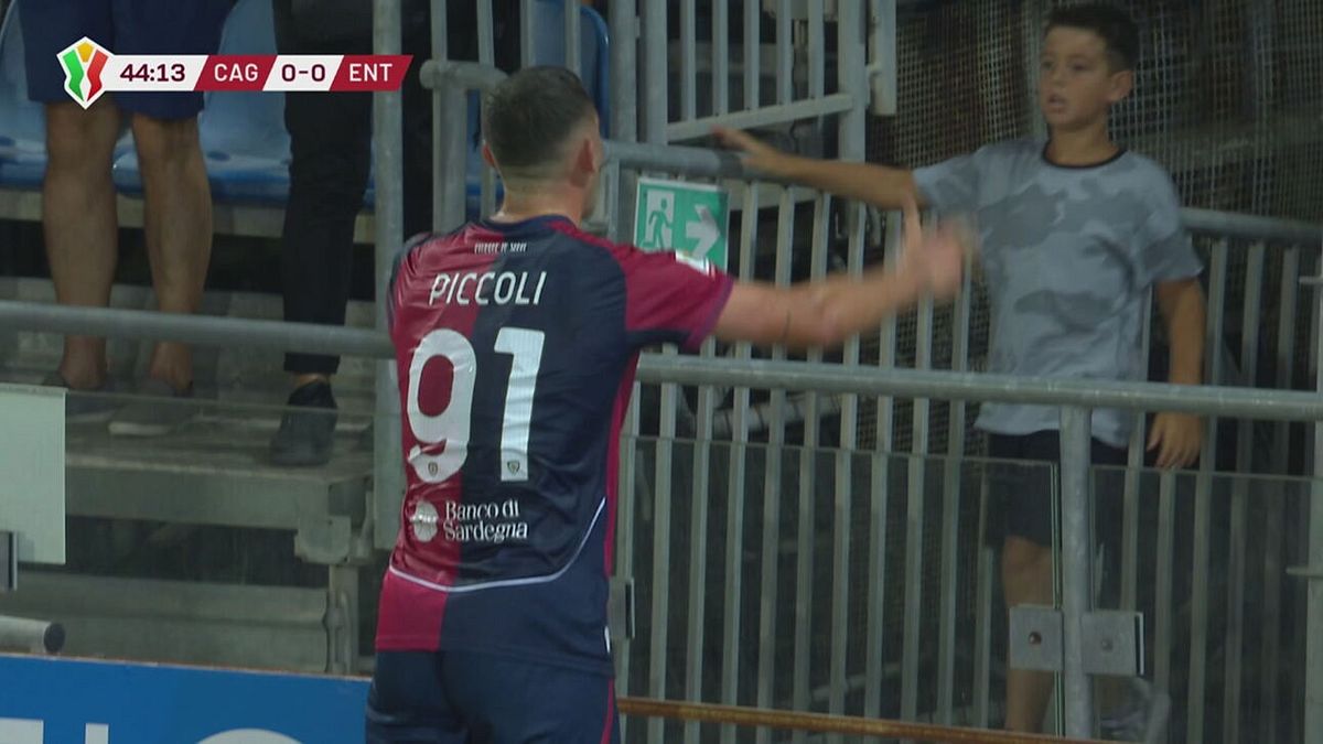Cagliari-Entella 1-1 (6-5 d.c.r.): gli highlights