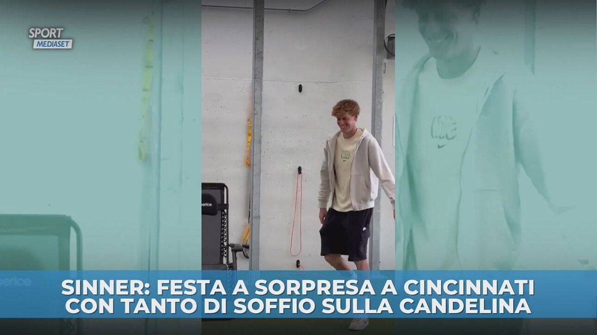 Sinner festa a sorpresa a Cincinnati