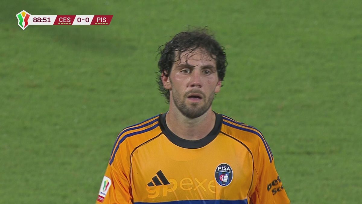 89' | Espulso Calabresi (Cesena-Pisa 0-0)