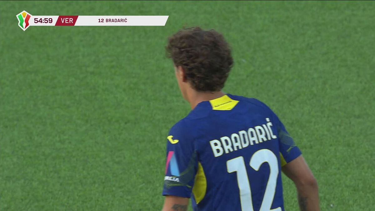 55' | Gol di Bradaric (Verona-Cerignola 1-0)