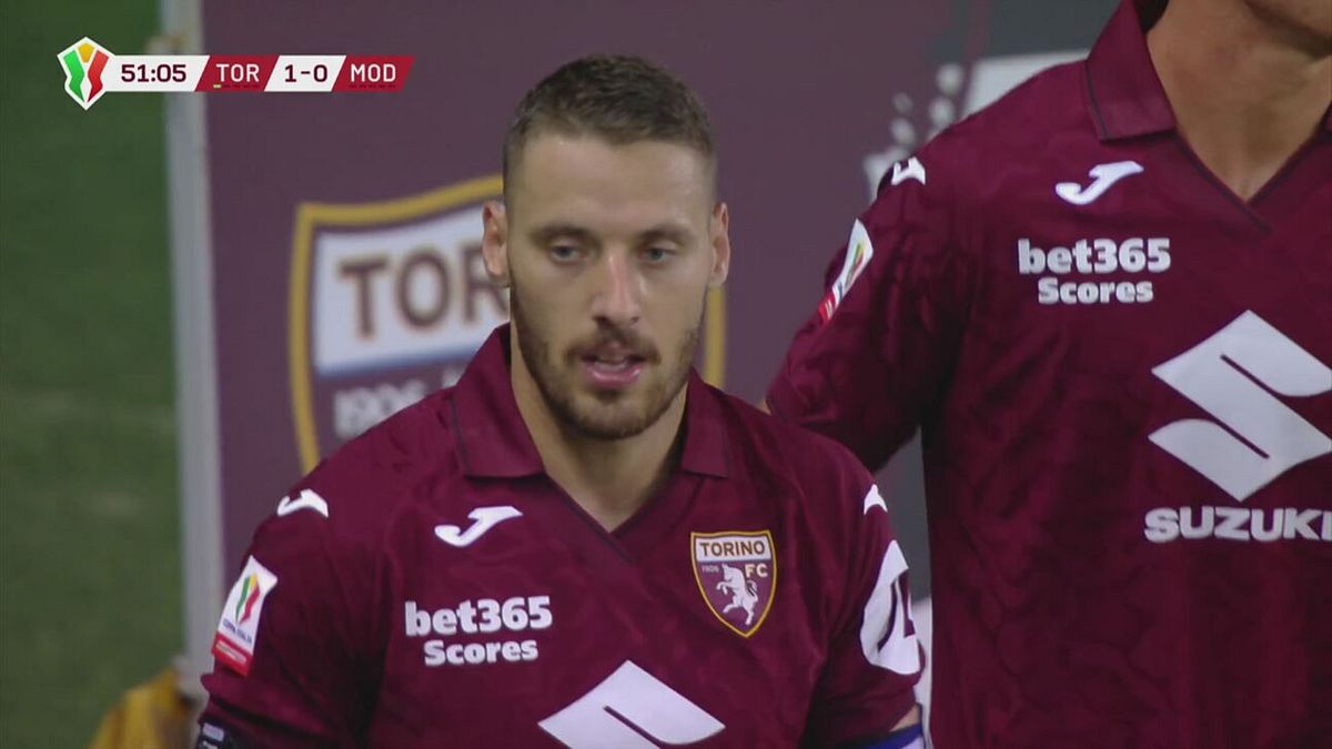Torino in vantaggio grazie alla rete di Vlašic