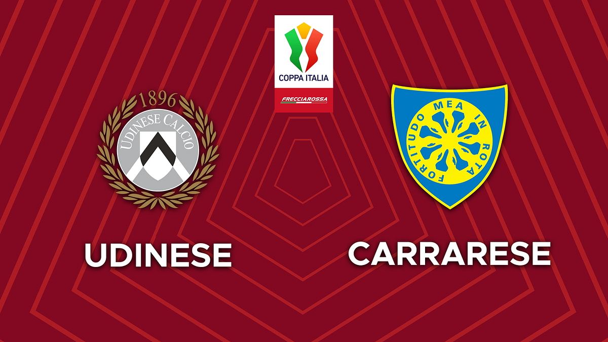 Udinese-Carrarese: partita integrale