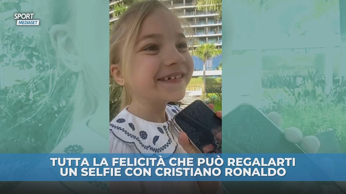 Quando riesci a fare un selfie con CR7