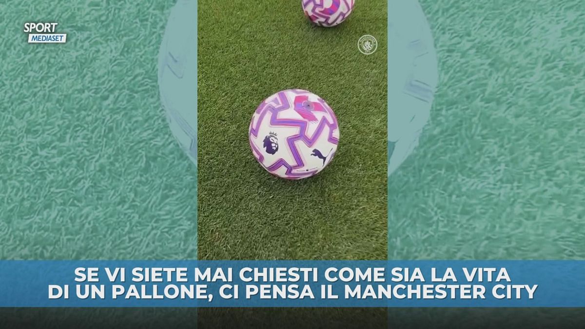 La vita di un pallone, la racconta il City