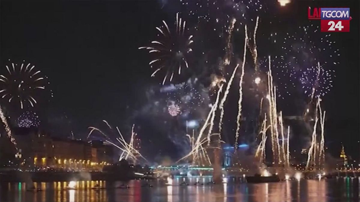A Budapest il più grande spettacolo pirotecnico d'Europa