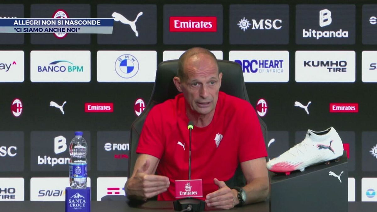 Allegri non si nasconde