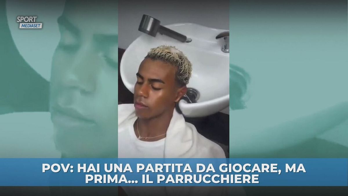 Yamal, i capelli prima di tutto