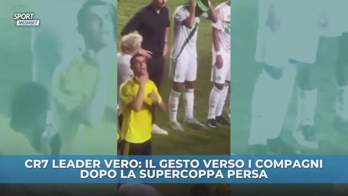 Il gesto di Cristiano Ronaldo