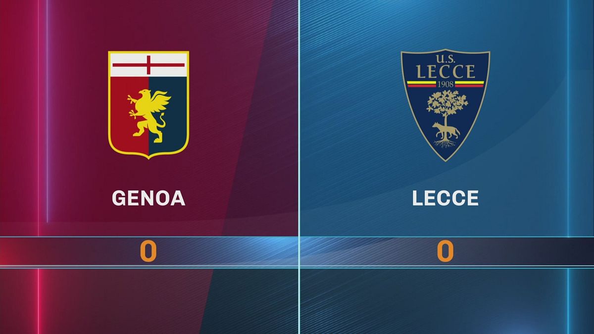 Genoa-Lecce 0-0: gli highlights