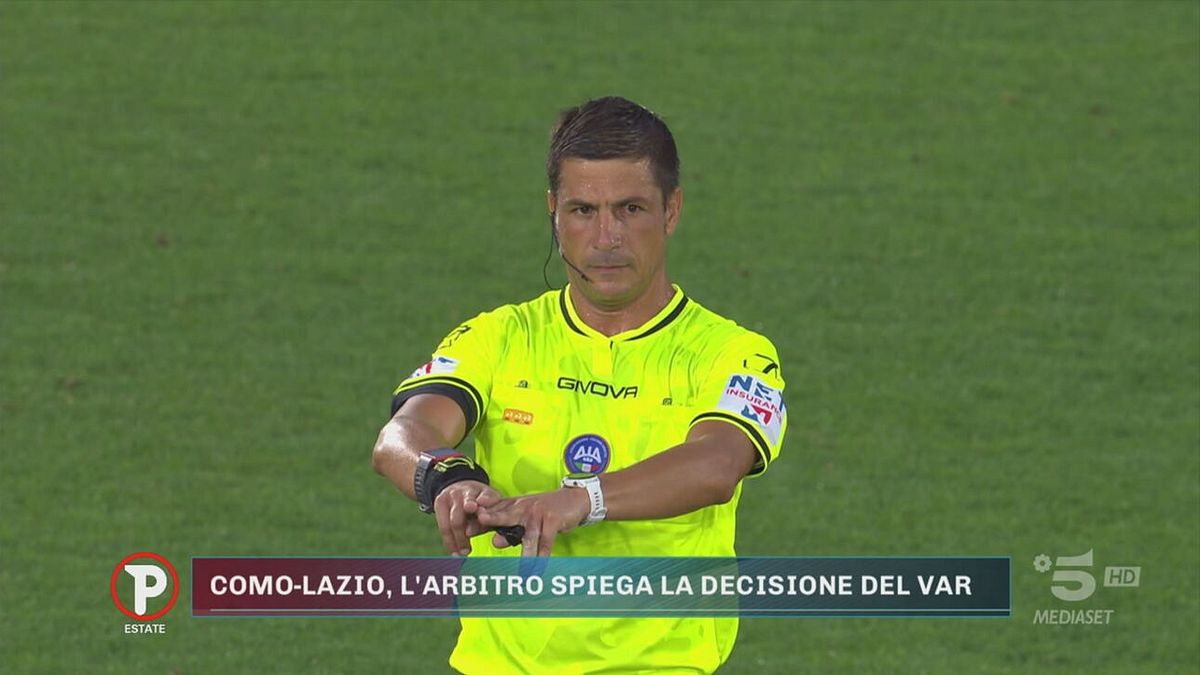 Manganiello fa la storia: la prima spiegazione Var di un arbitro di Serie A