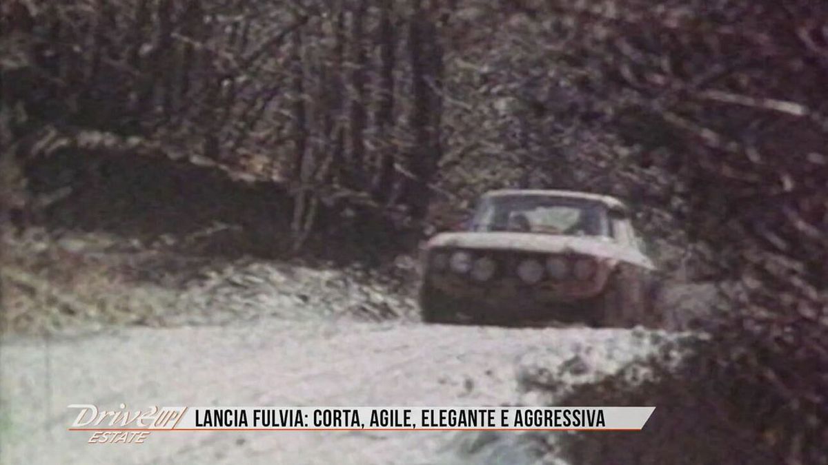 Lancia Fulvia Coupè: corta, agile, elegnate e aggressiva