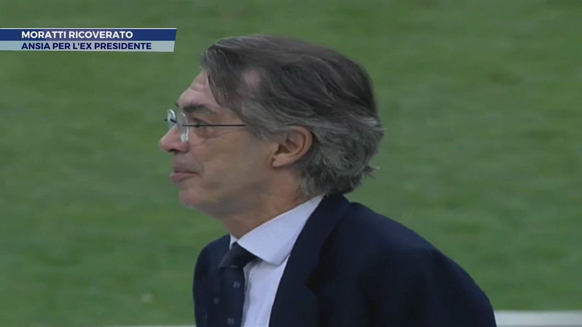 Moratti ricoverato