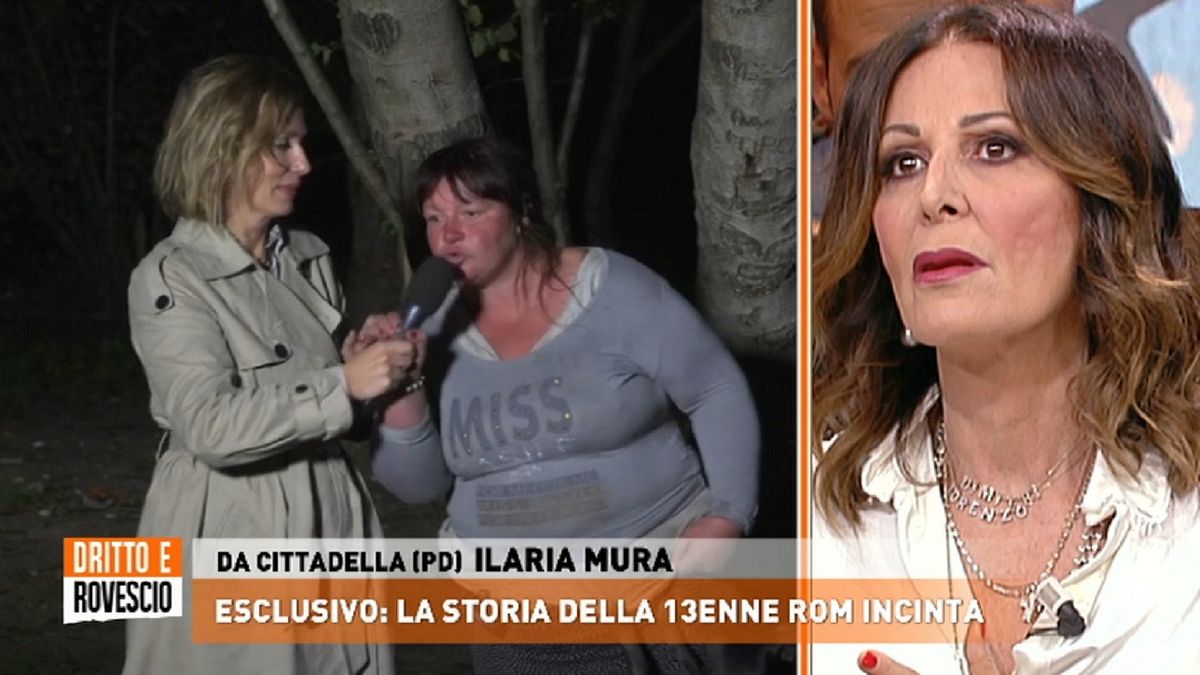 Rom incinta a 13 anni: la madre a "Dritto e Rovescio", è ancora scontro con Daniela Santanché