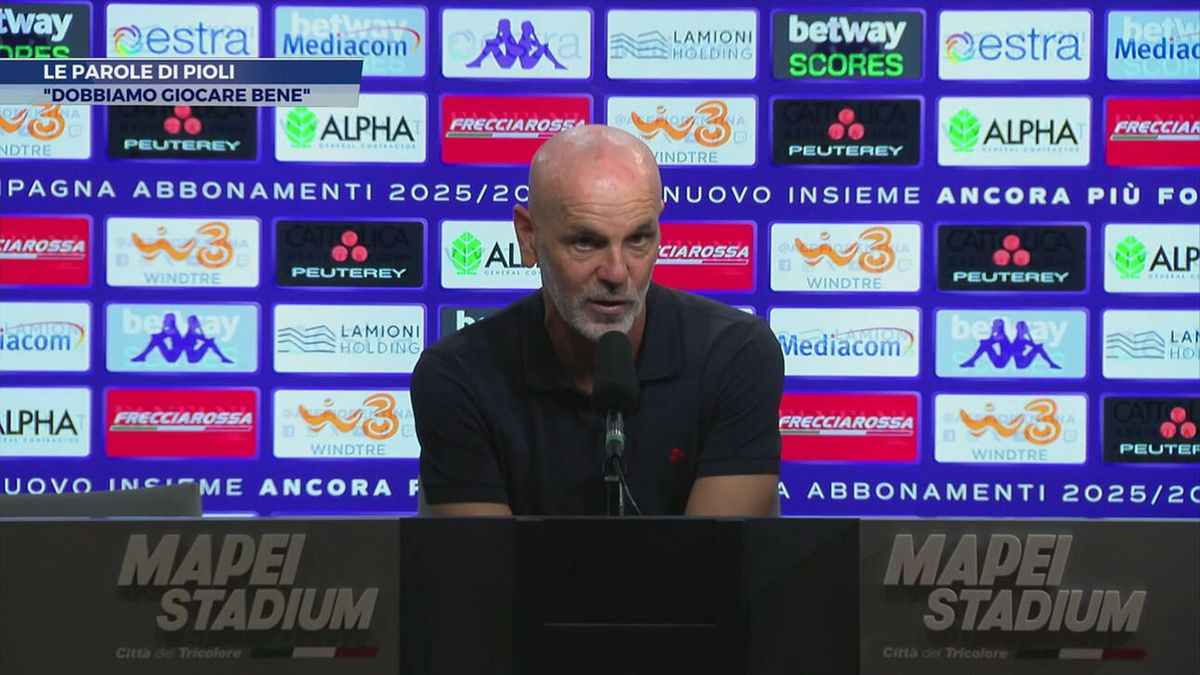 Le parole di Pioli