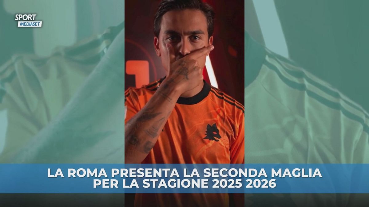 La seconda maglia della Roma
