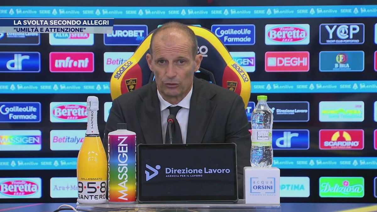 La svolta secondo Allegri