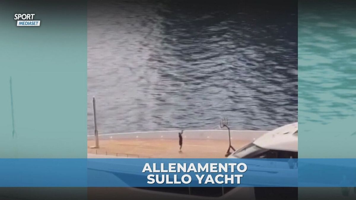 Russell Westbrook, allenamento in un posto speciale: sullo yacht