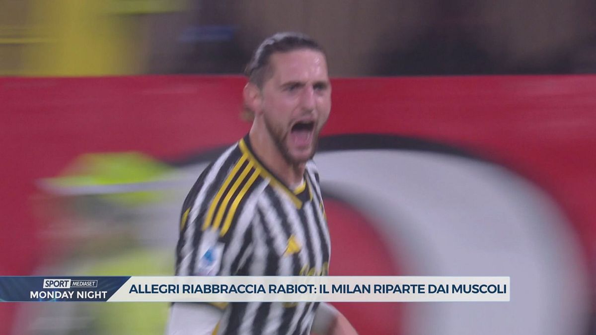 Rabiot ritrova Max Allegri: il Milan riparte dai muscoli