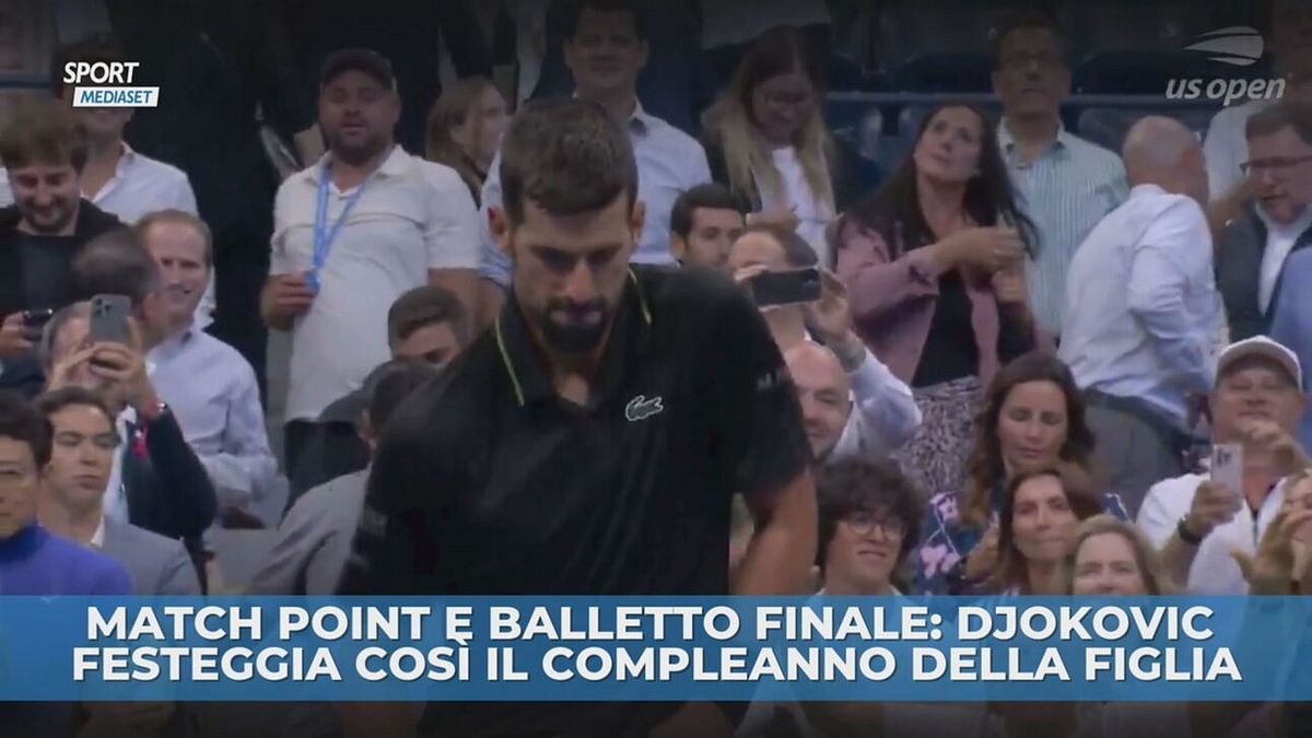 Djoko-dance in onore della figlia