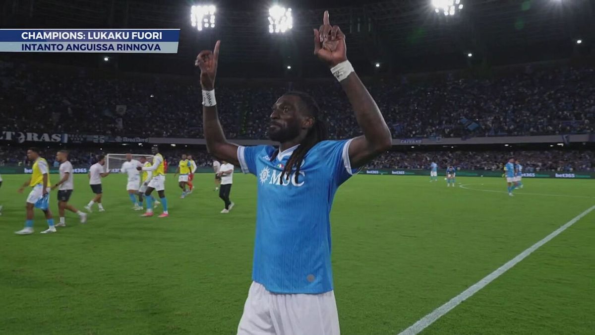 Champions: Lukaku fuori