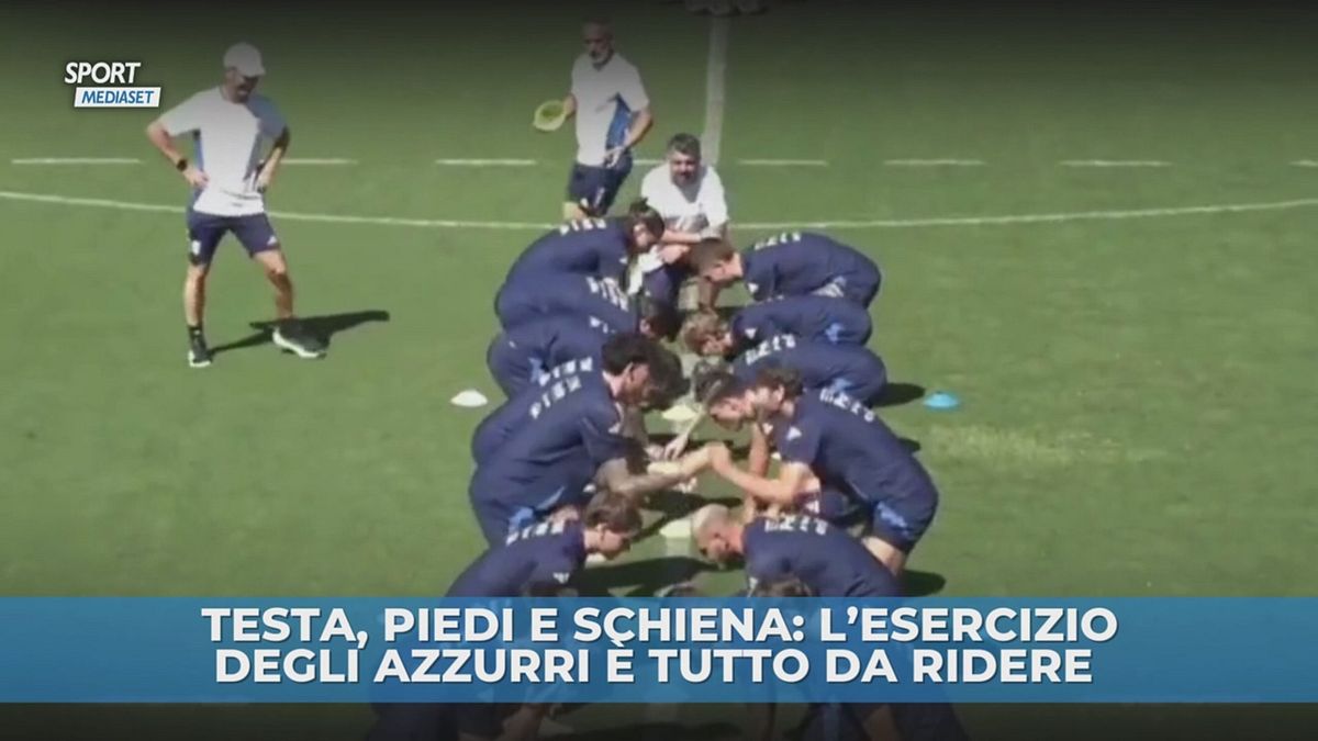 Italia, preparazione tutta da ridere