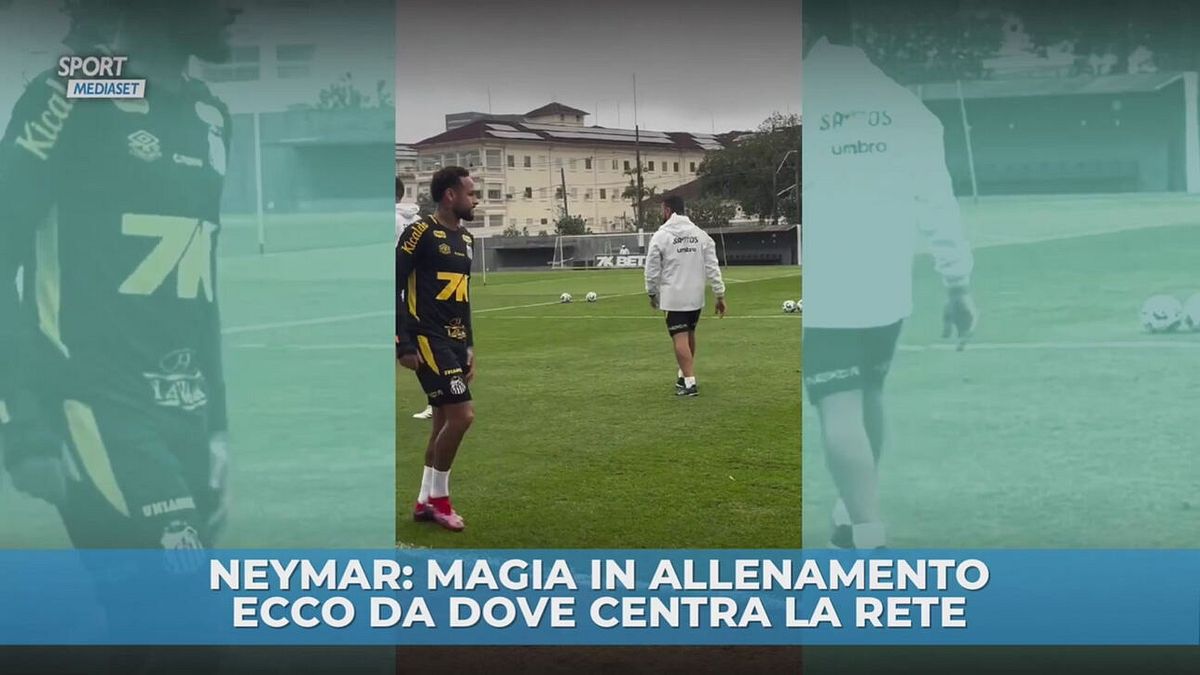 Neymar: magia in allenamento