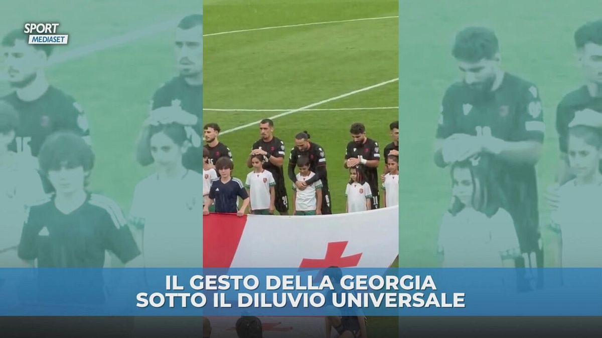 Il bel gesto dei giocatori della Georgia
