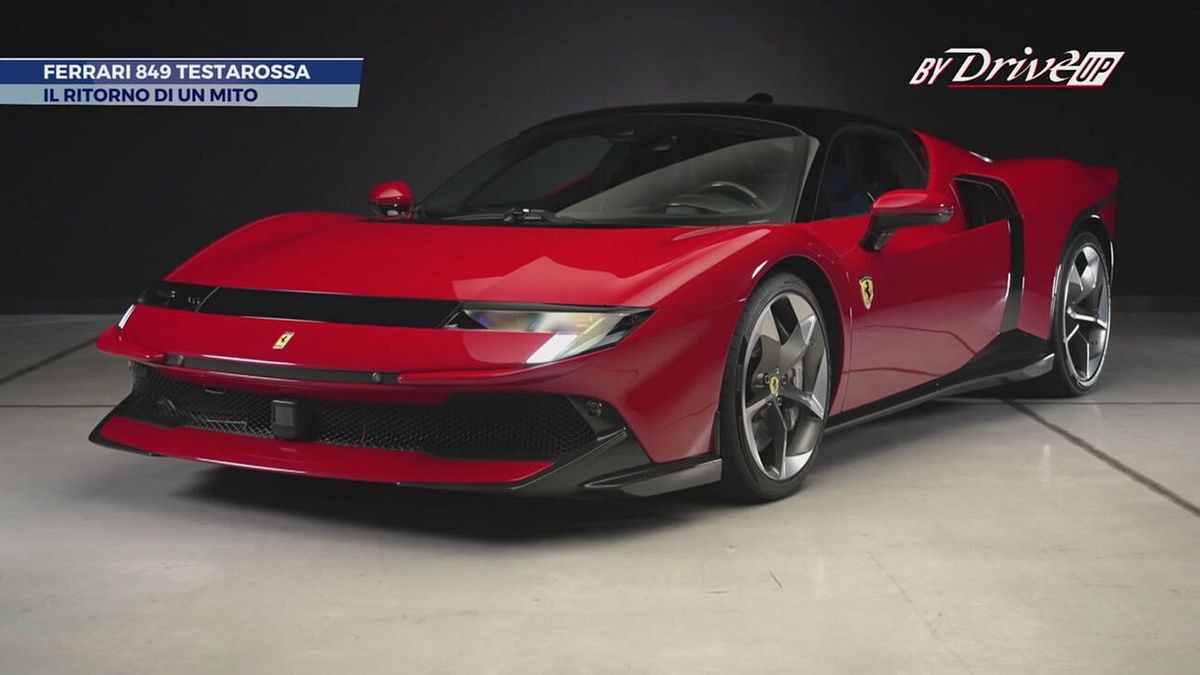 Presentata la Ferrari 849 Testarossa