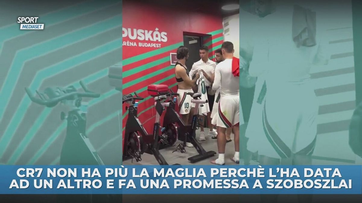 Il bel gesto di CR7