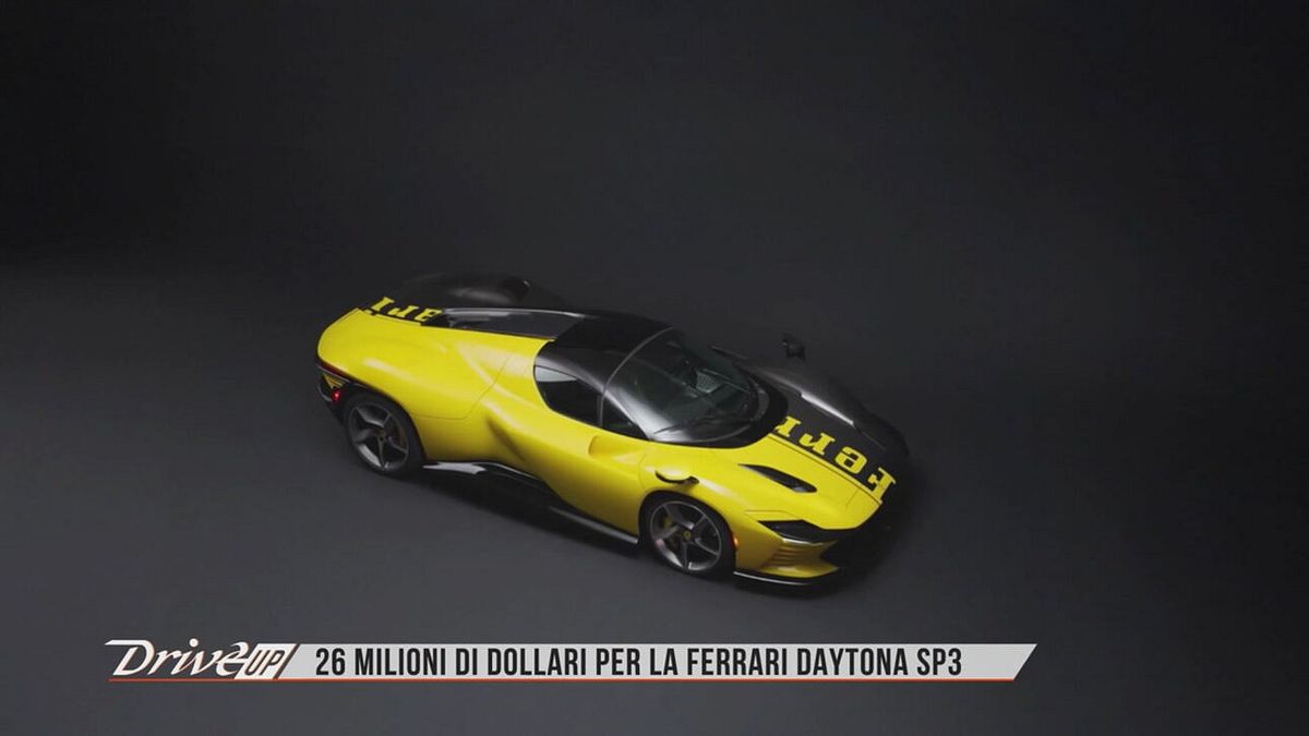 Ferrari Daytona SP3 Taylor Made, l'asta da record