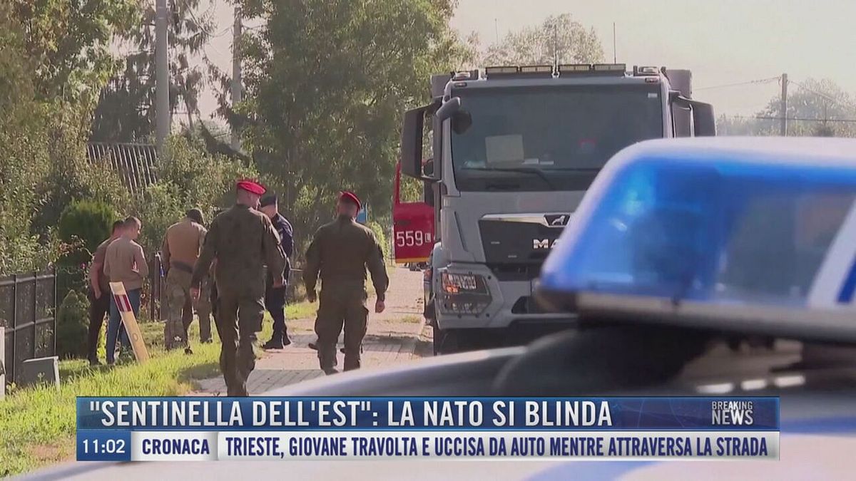 Breaking News delle 11.00 | "Sentinella dell'est":  la Nato si blinda