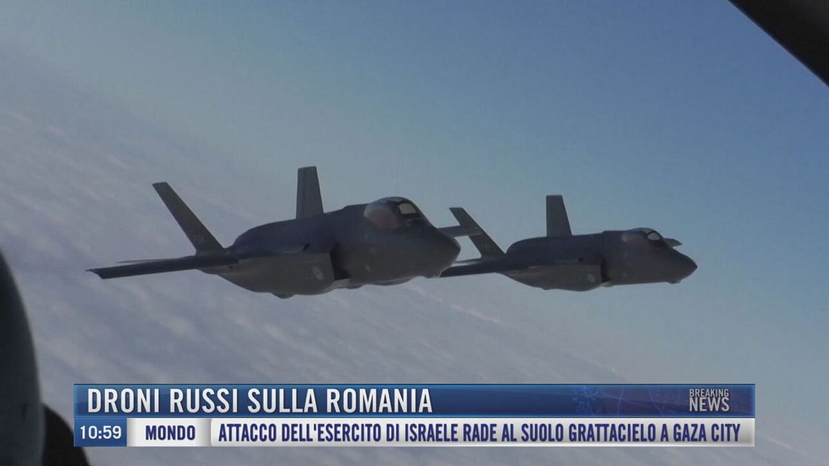 Breaking News delle 11.00 | Droni russi sulla Romania
