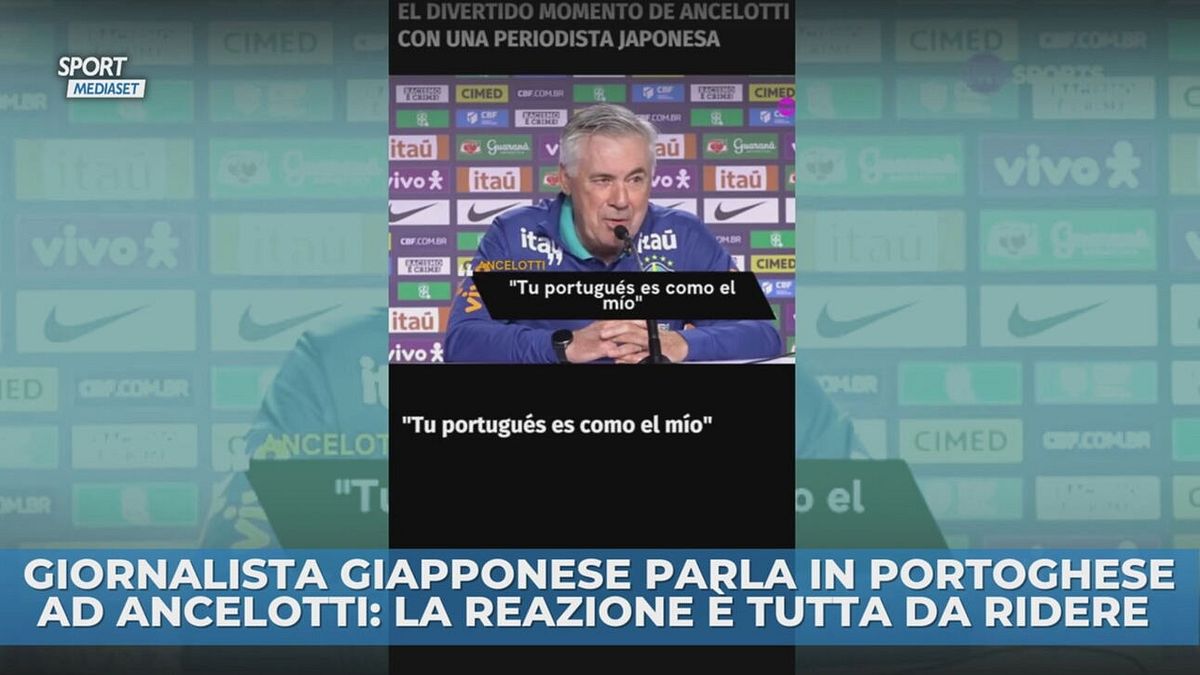 Ancelotti, siparietto virale