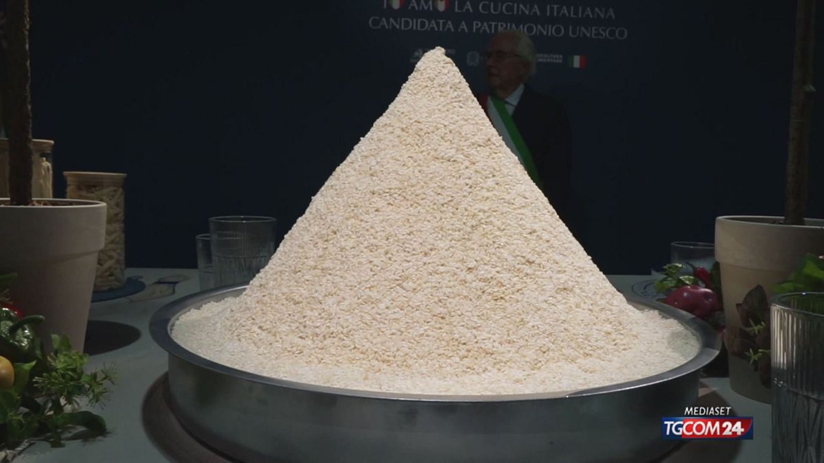18.01 RISO, ITALIA RECORD CON 200 TIPI SRV