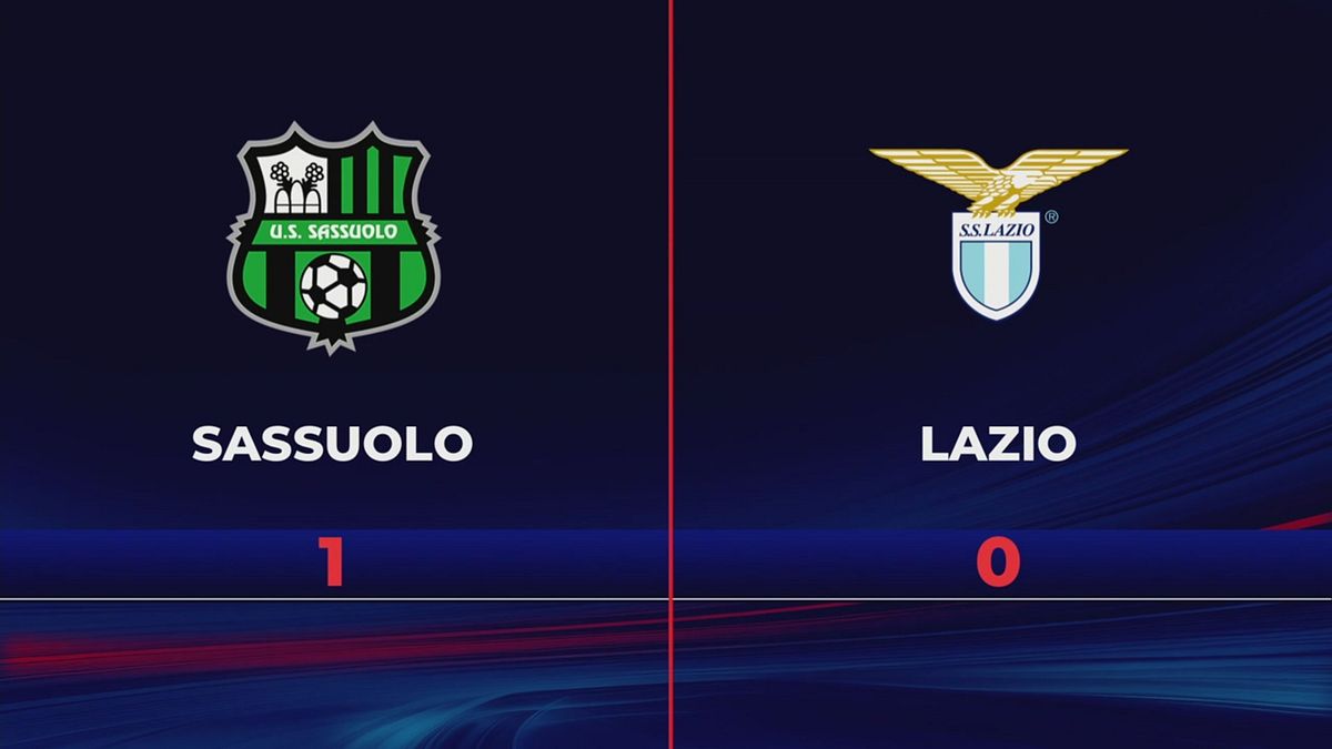 Sassuolo-Lazio 1-0: gli highlights