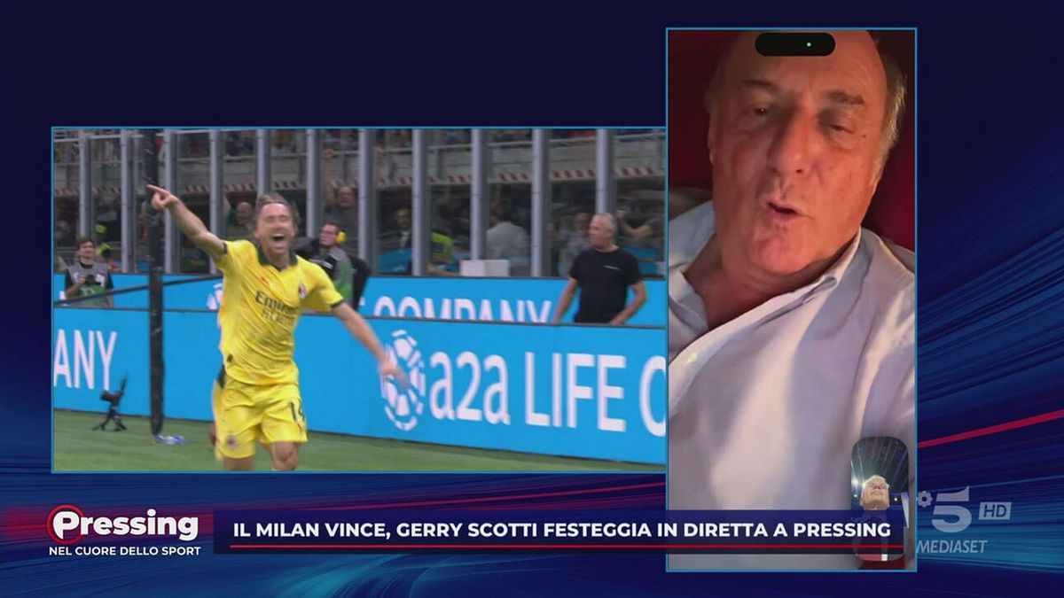 Gerry Scotti: "Milan da scudetto? Vi dico che..."