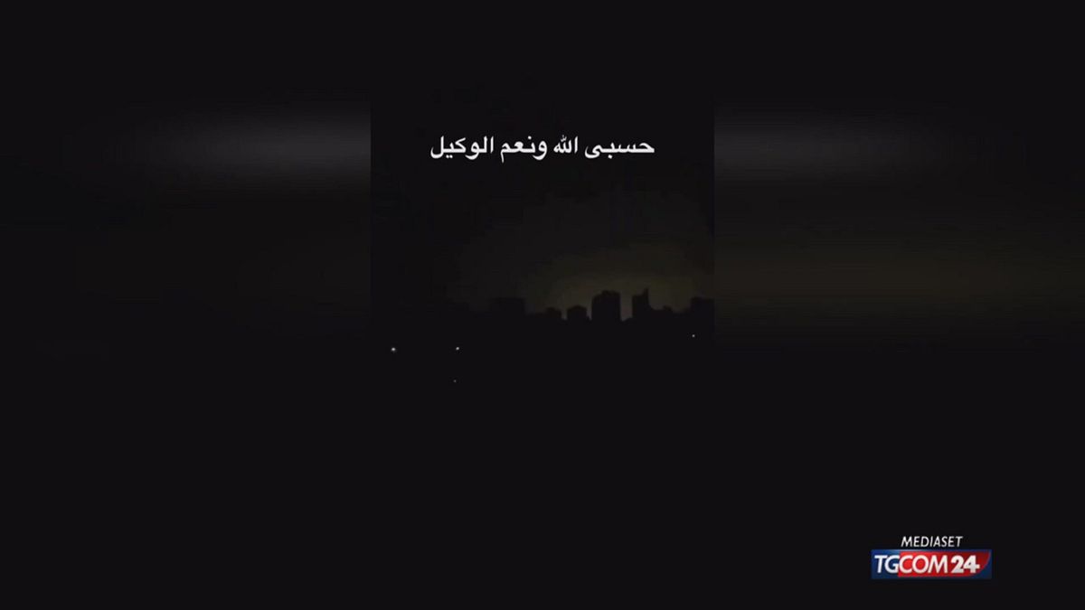 BOMBARDAMENTI GAZA CITY SRV