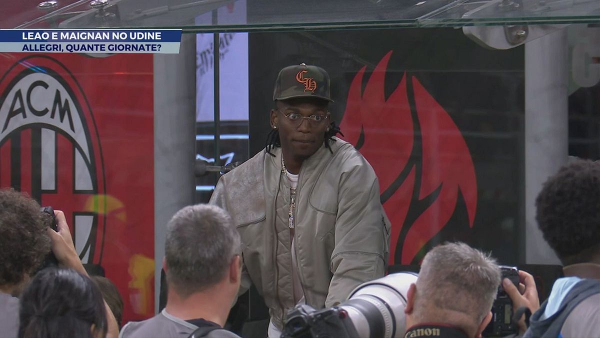 Leao e Maignan no Udine