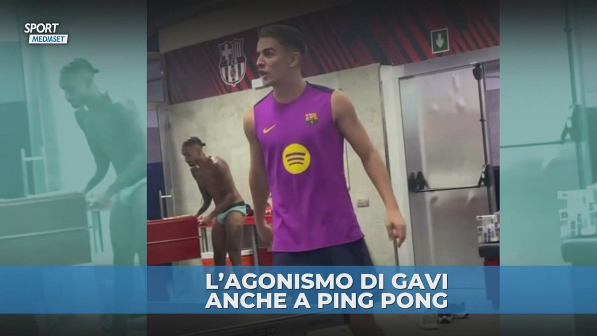 Finale di Champions o partita a ping pong? Nessuna differenza per Gavi