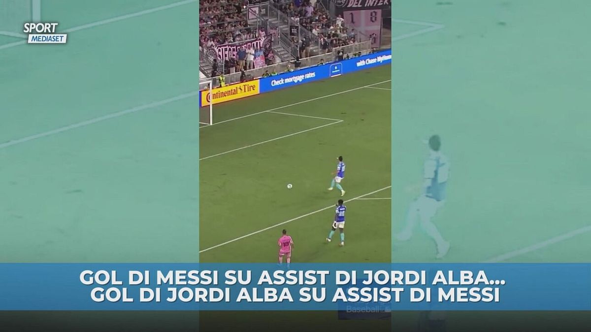 Messi-Jordi Alba: l'intesa non è mai sparita