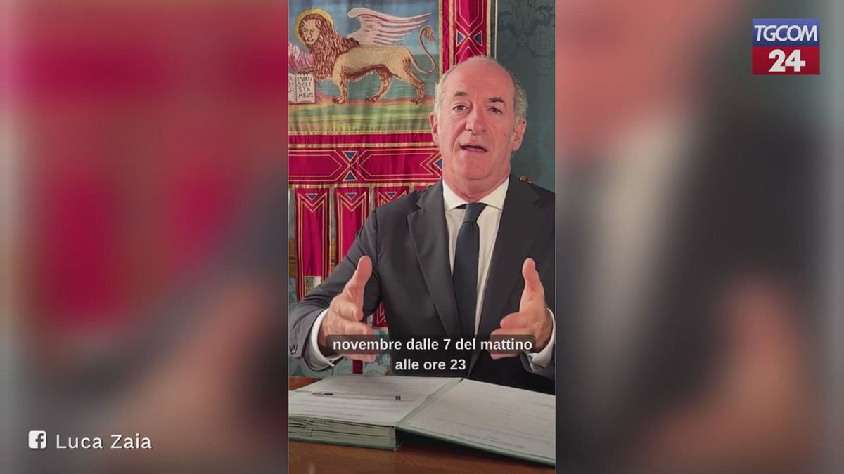 Veneto, elezioni regionali 23 e 24 novembre: Zaia firma il decreto