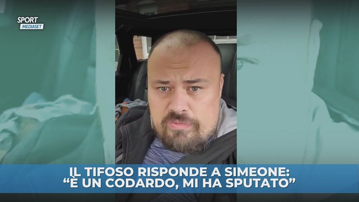 "Simeone mi ha sputato"