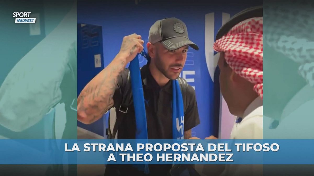 Il tifoso a Theo: "Se vinci un orologio, se perdi devi ridarmi la sciarpa"