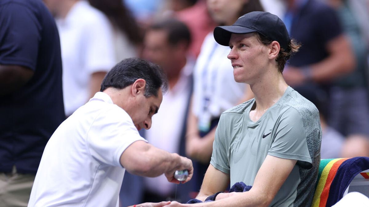 Resnicoff e Sinner agli Us Open 2024