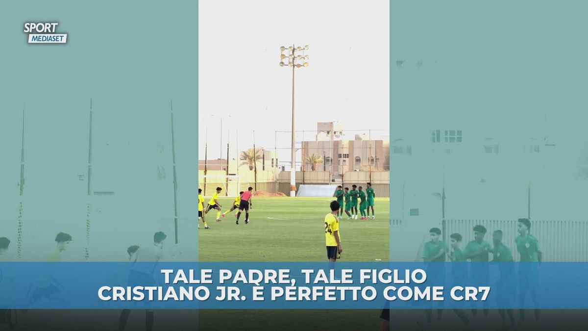 Cristiano Jr, tale padre tale figlio