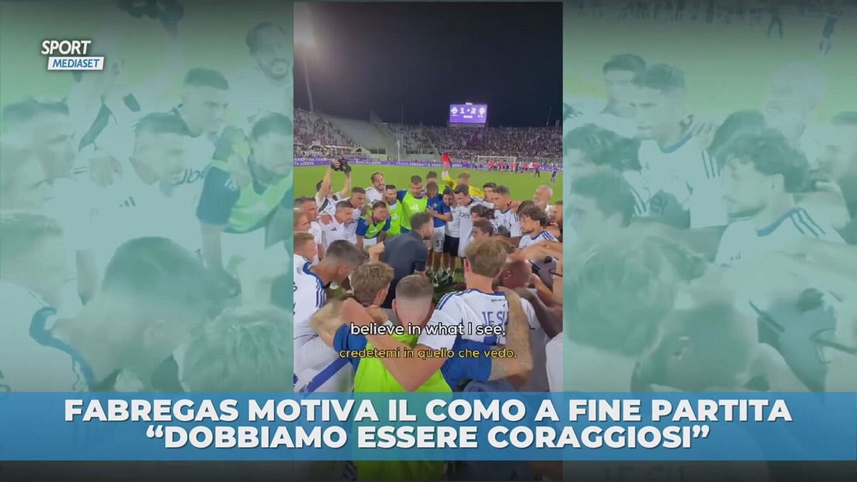 Fabregas carica il Como