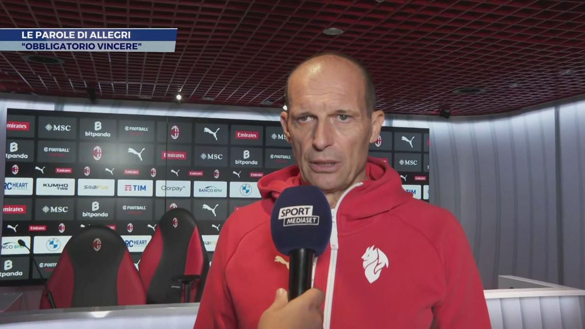Le parole di Allegri